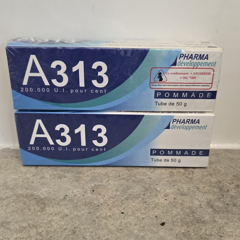 A313 Pommade Tube - Blue White Packaging